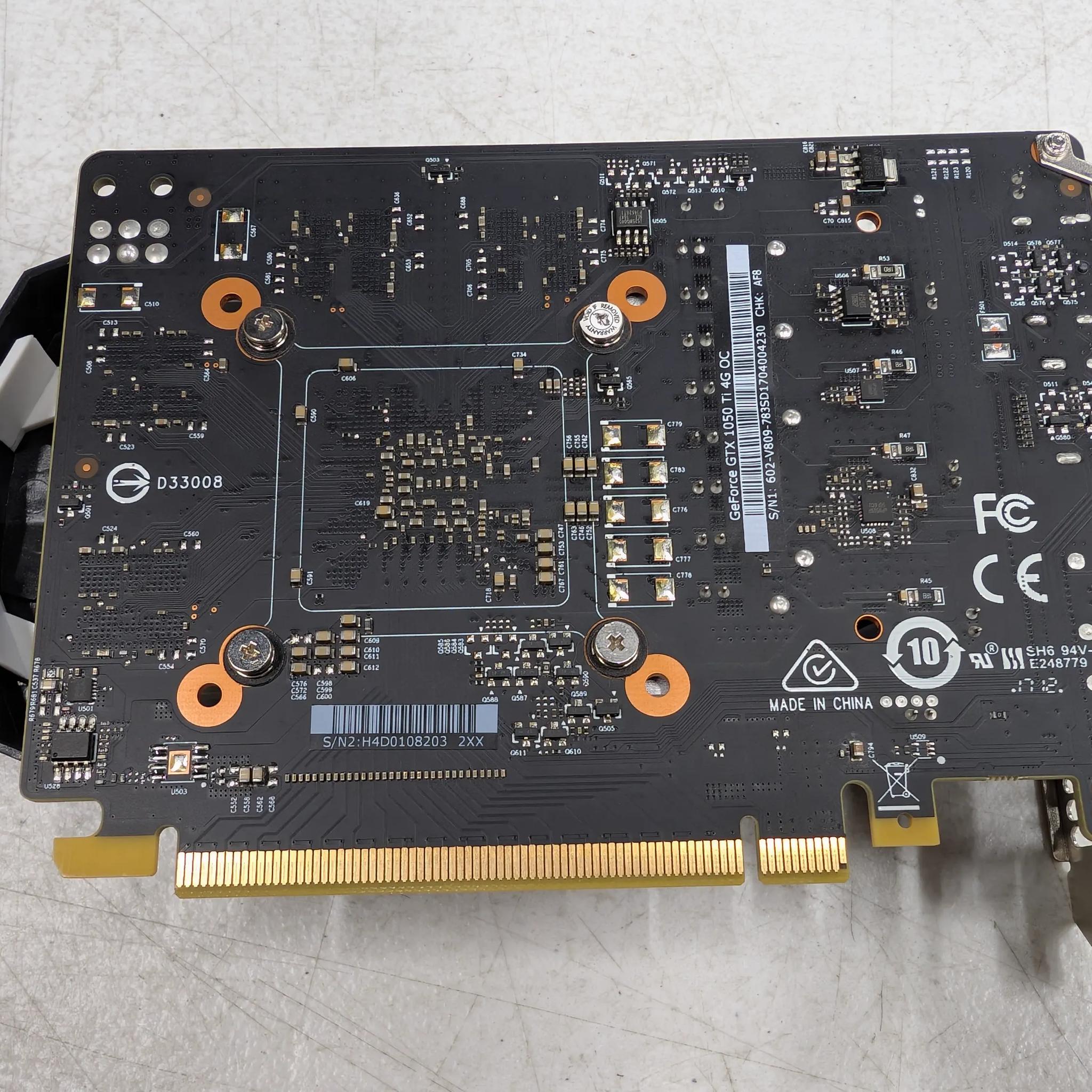 MSI GeForce GTX 1050 Ti