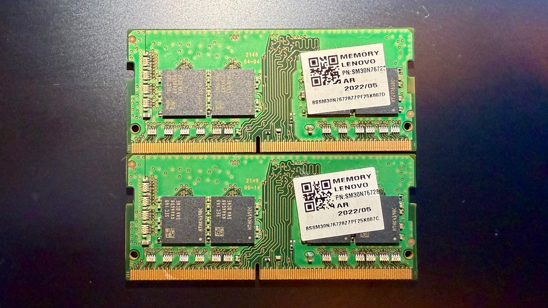 Samsung SODIMM 32GB Kit (2x16GB) DDR4 3200 Laptop Notebook RAM