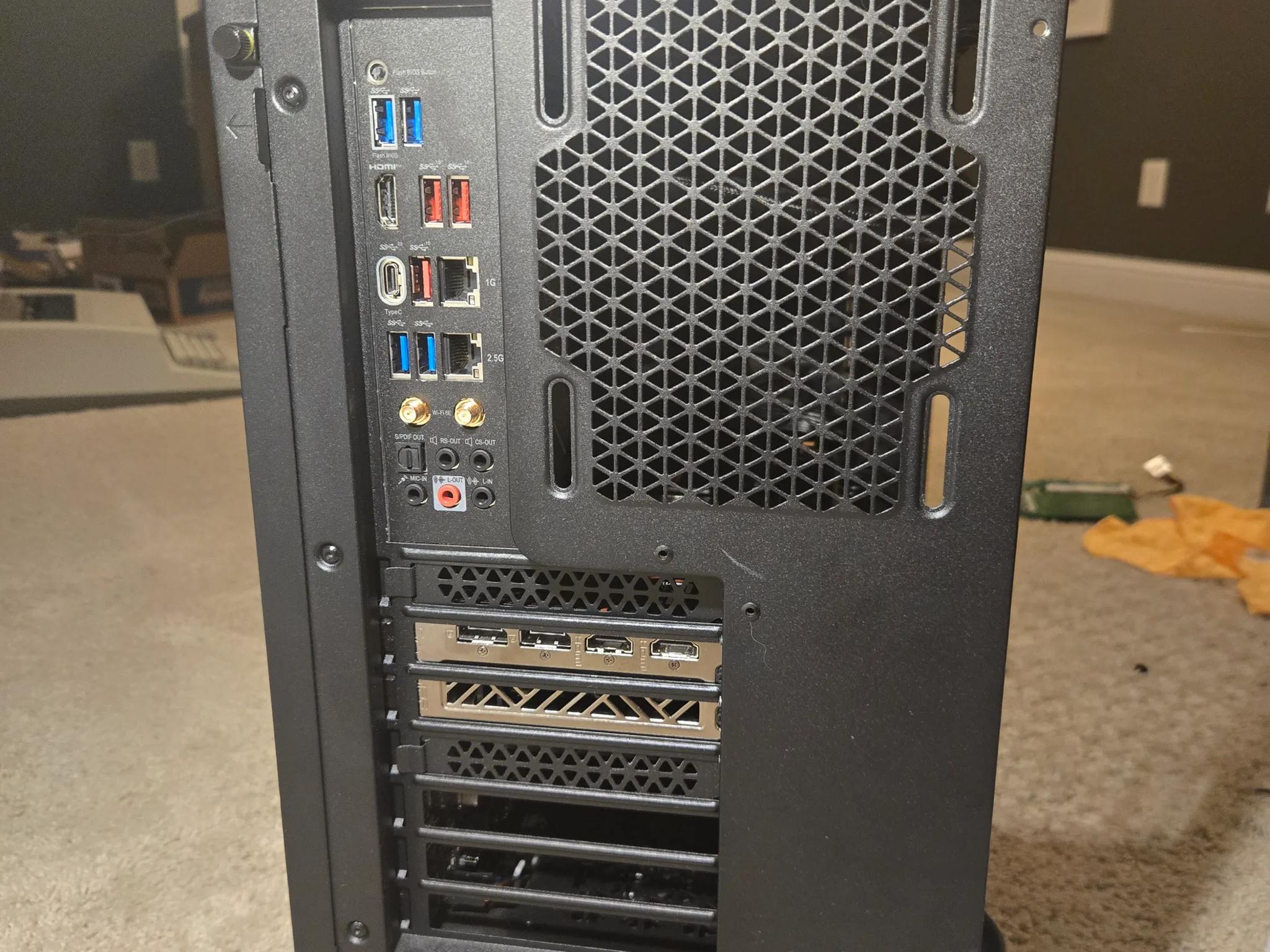14700k / 7900xt / 32gb | No Frills! Blackout Stealth Gaming PC