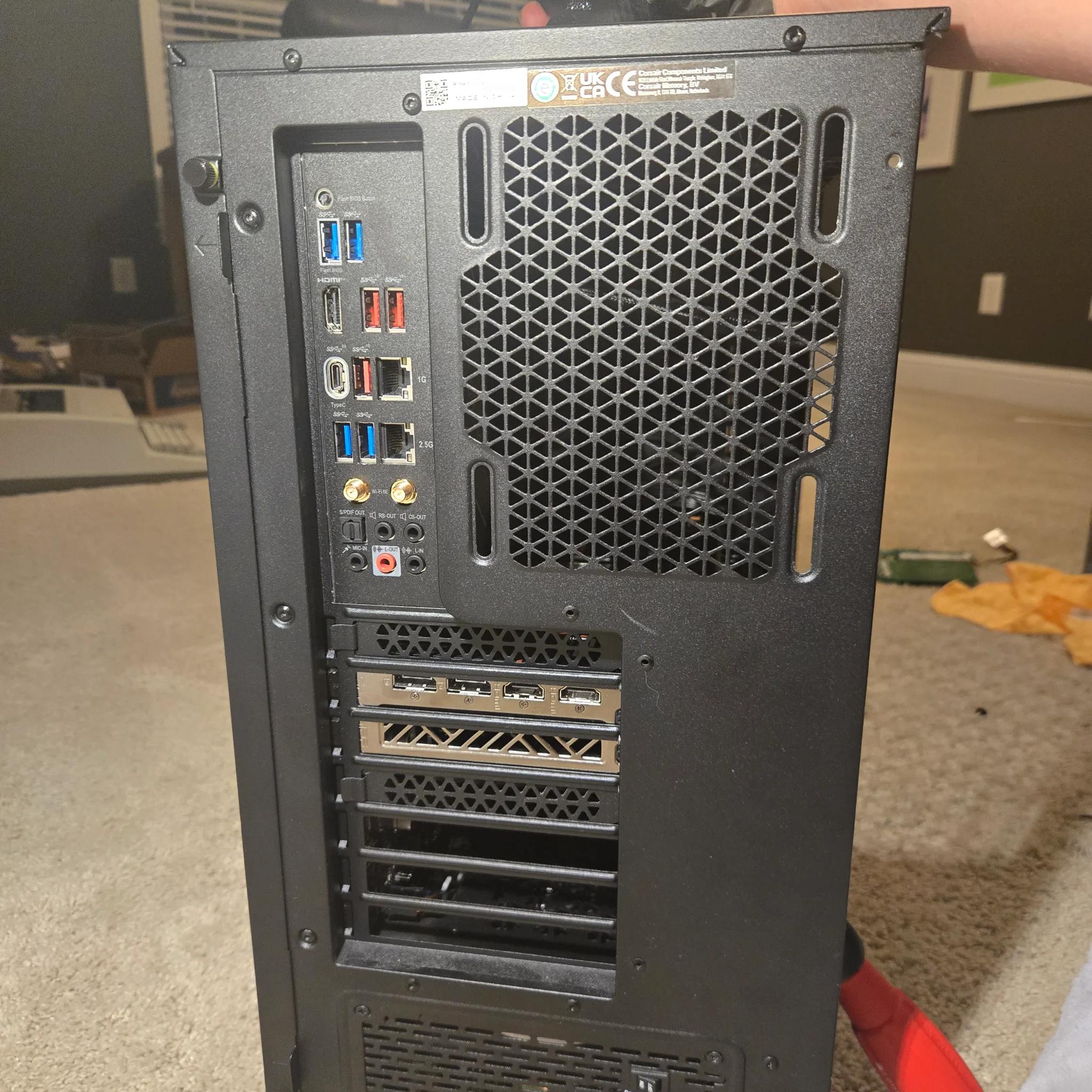 14700k / 7900xt / 32gb | No Frills! Blackout Stealth Gaming PC