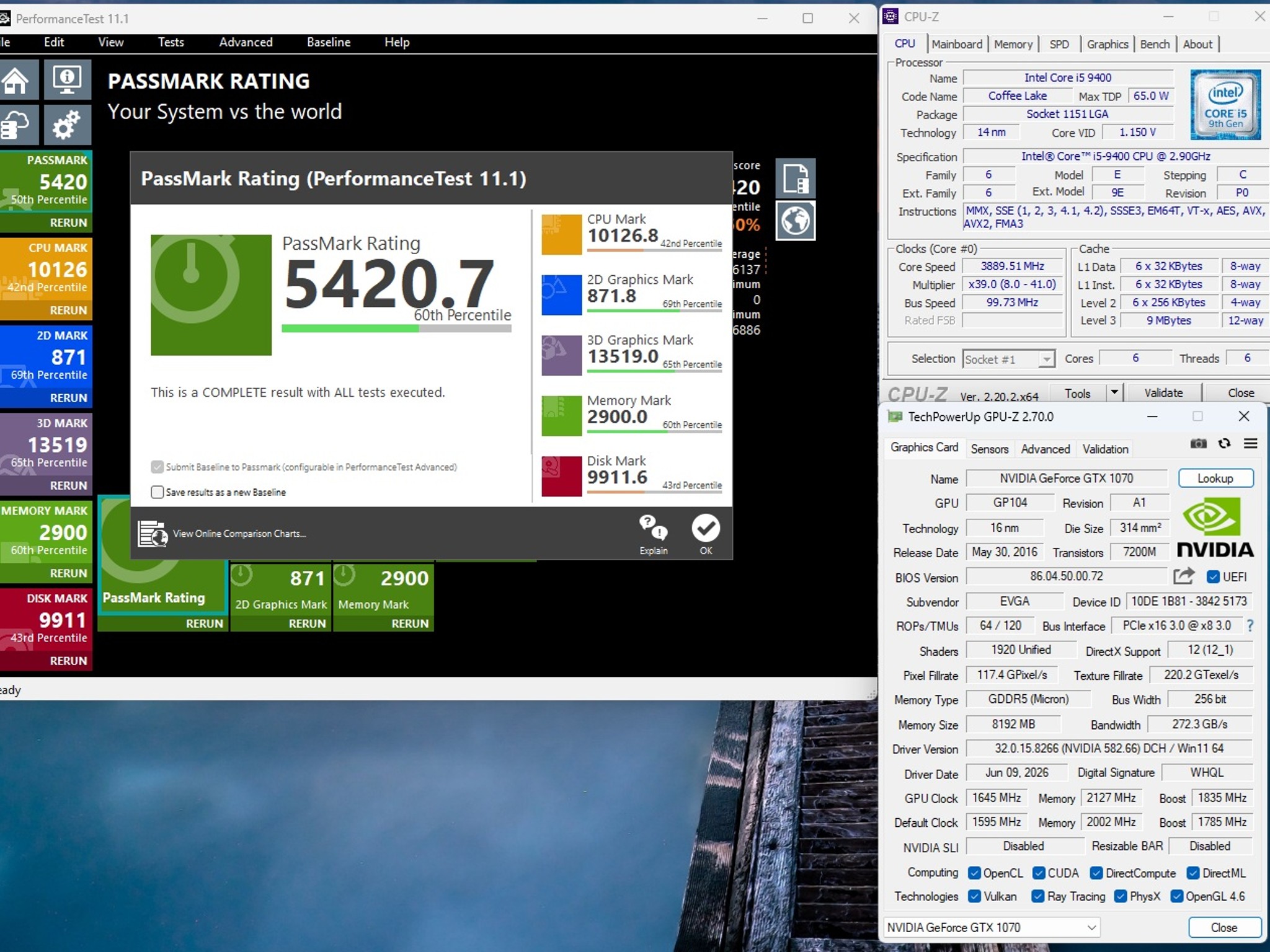 Budget Gaming Done Right! #4 | i5 9400, EVGA GTX 1070 SC Gaming 8GB, 16GB Ram, Windows 11