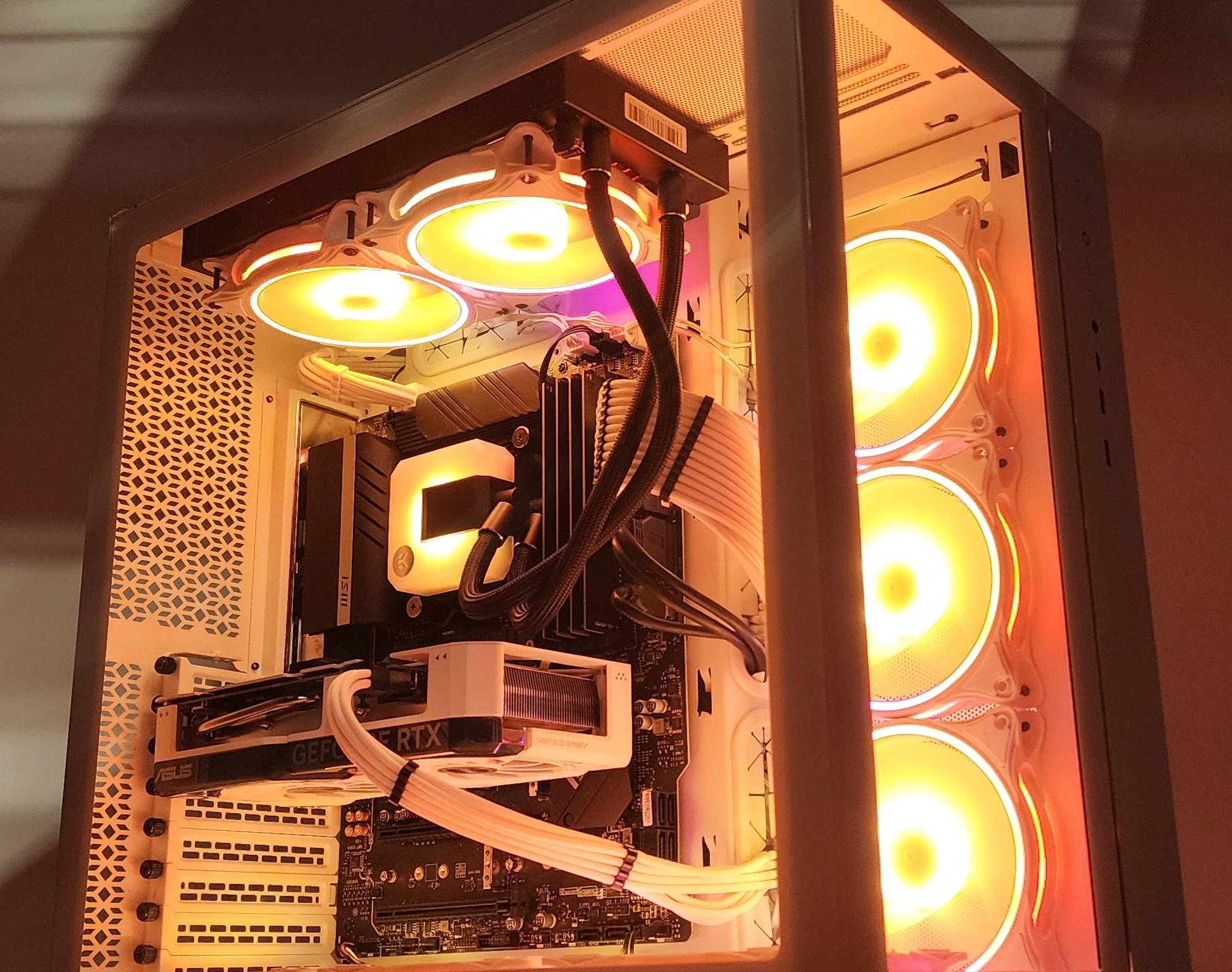 Gaming PC i7-12700KF 32GB RAM 1TB SSD RTX 4060 8GB Windows 11 Computer