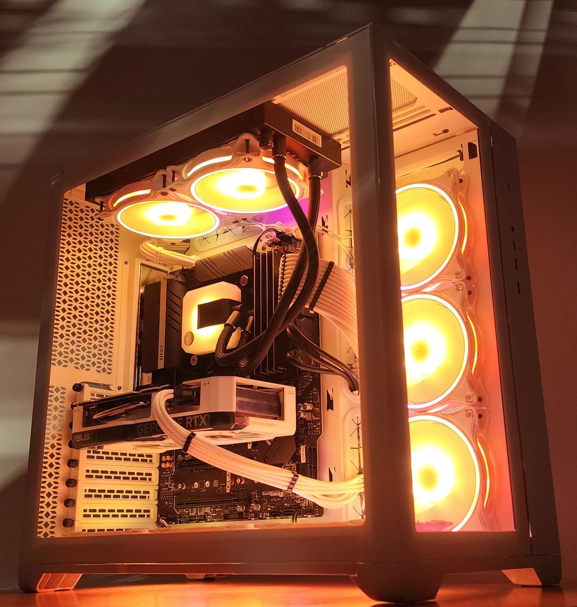 Gaming PC i7-12700KF 32GB RAM 1TB SSD RTX 4060 8GB Windows 11 Computer