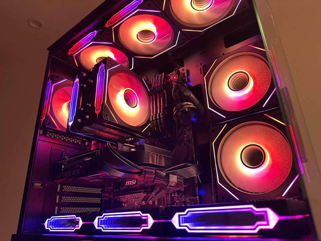 Powerful Gaming PC - Intel Core i7-9700K | ASUS NVIDIA RTX 3060 Ti
