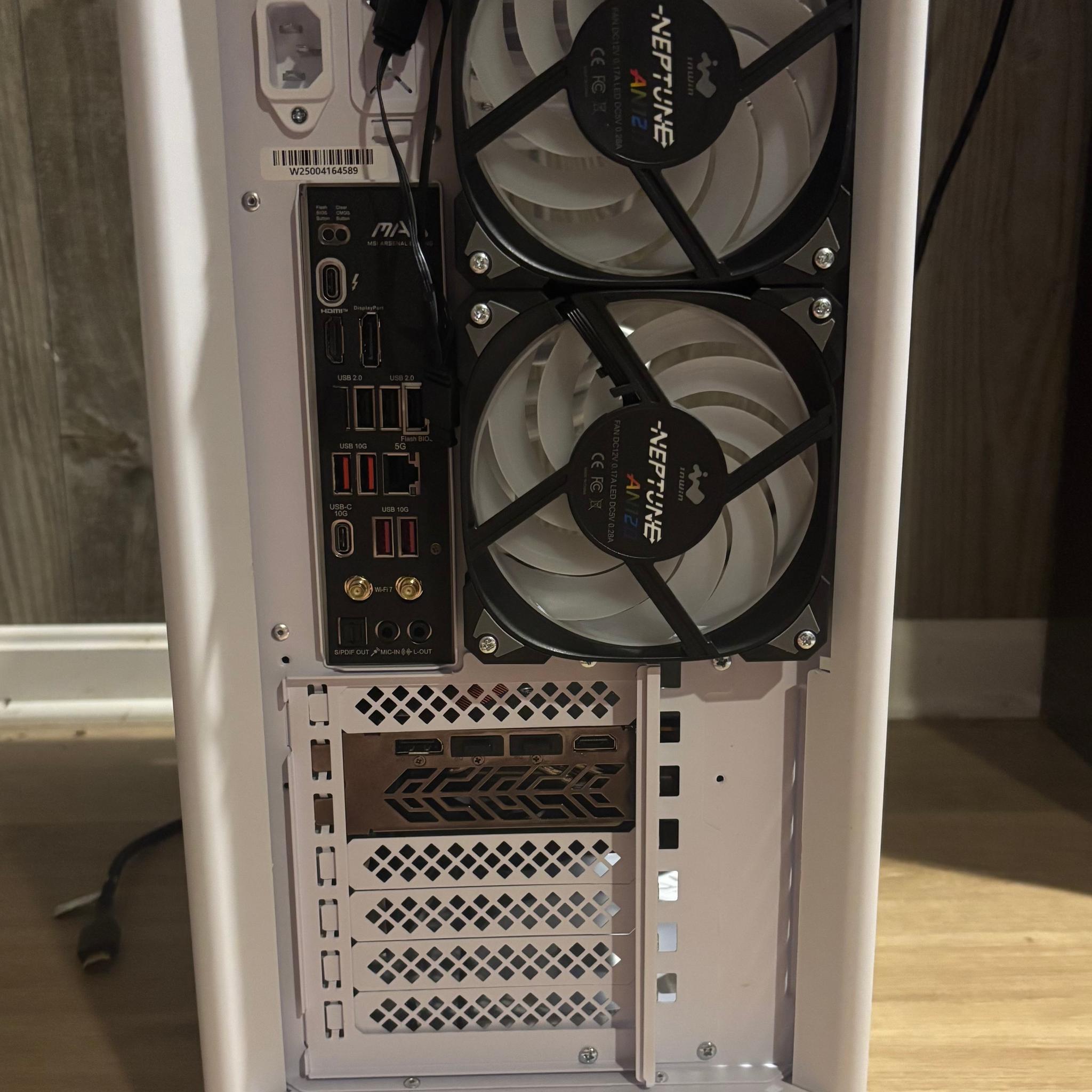 270k plus 7900xtx gaming pc