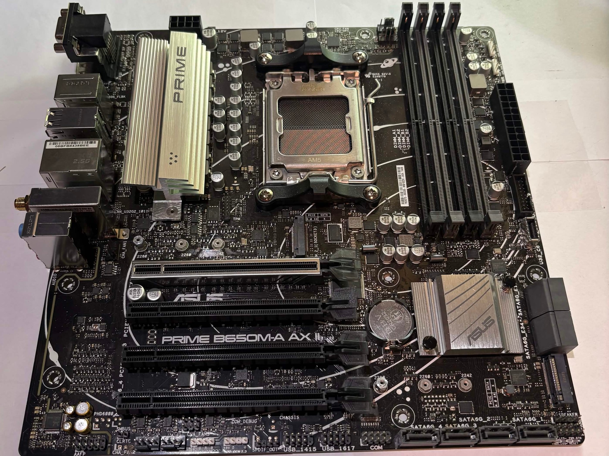 🖤 ASUS Prime B650M-A AX II AM5 Motherboard
