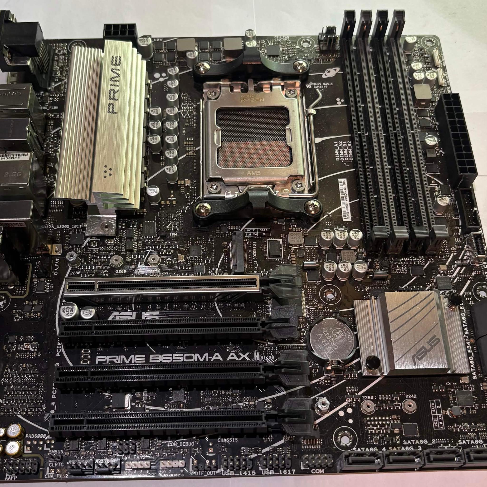 🖤 ASUS Prime B650M-A AX II AM5 Motherboard