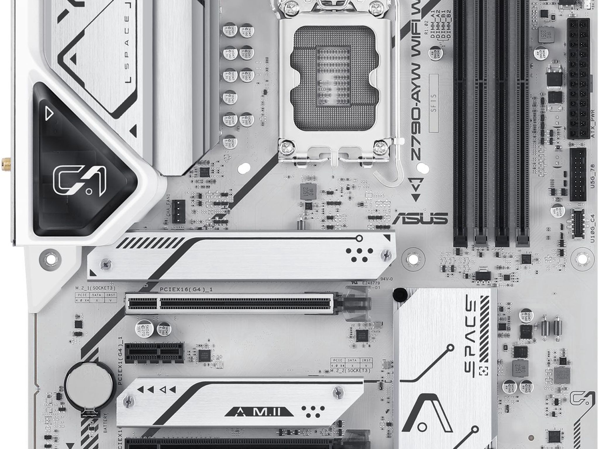 ASUS Z790-AYW WIFI W Intel Z790 LGA 1700 ATX DDR5 Desktop Motherboard