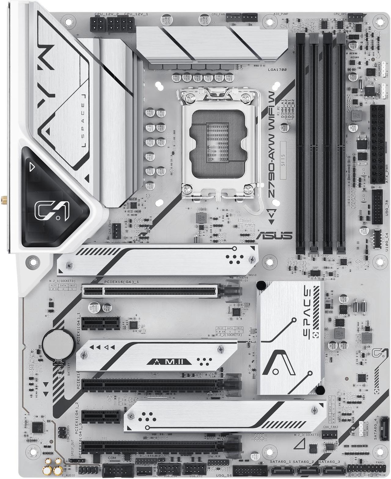 ASUS Z790-AYW WIFI W Intel Z790 LGA 1700 ATX DDR5 Desktop Motherboard