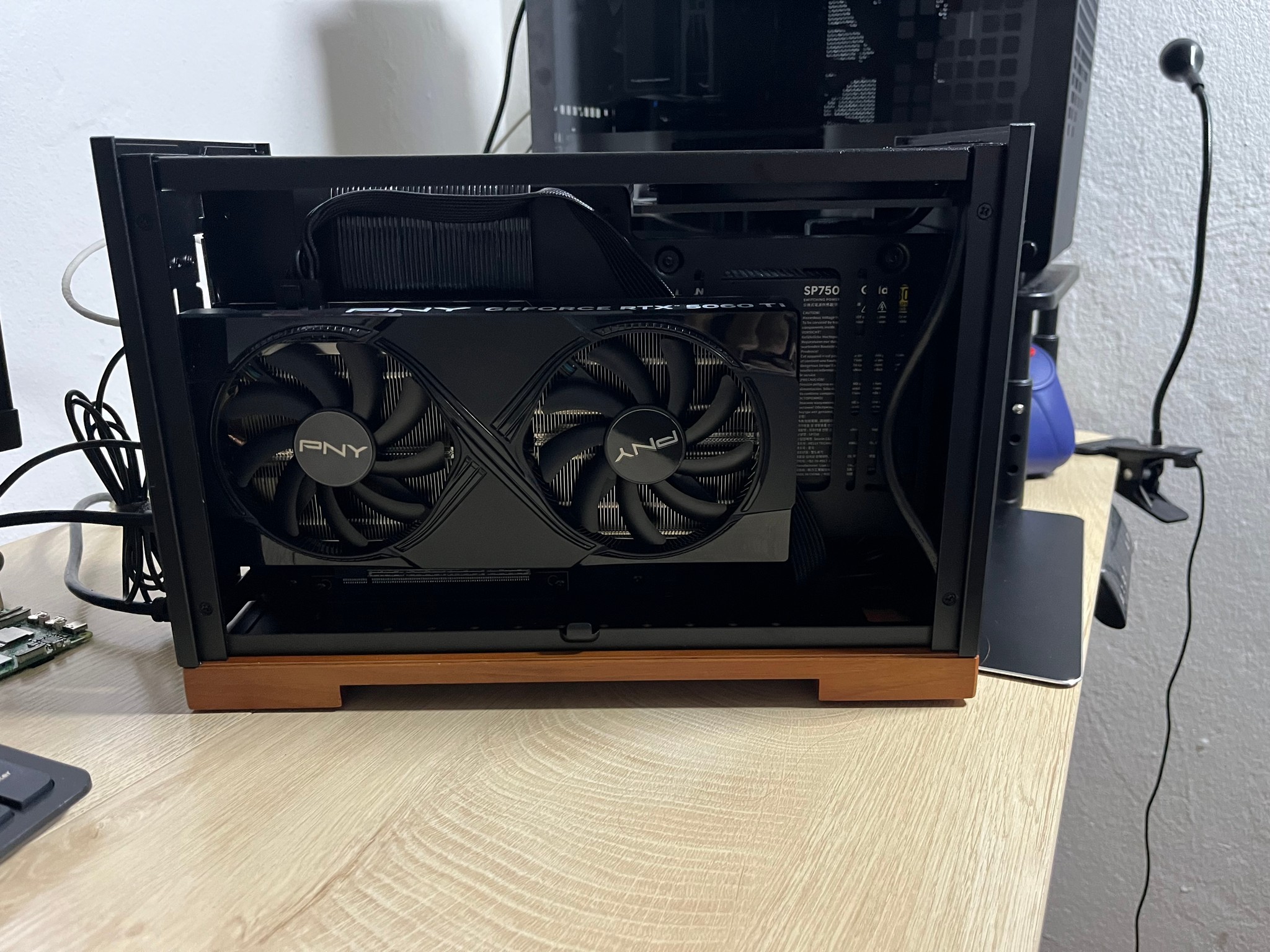 Gaming PC Build Jonsbo T9, RTX 5060 Ti 16gb, Ryzen 7, Crucial Pro 32gb DDR5 Mini ITX *UPDATED MOBO*