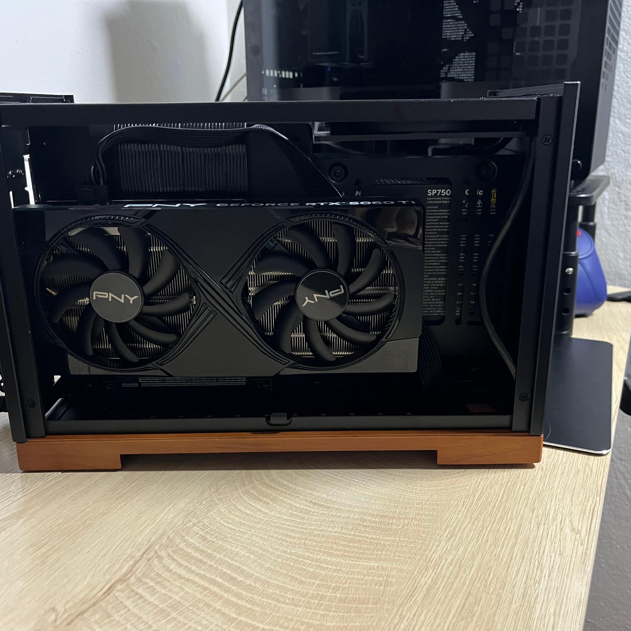 Gaming PC Build Jonsbo T9, RTX 5060 Ti 16gb, Ryzen 7, Crucial Pro 32gb DDR5 Mini ITX *UPDATED MOBO*