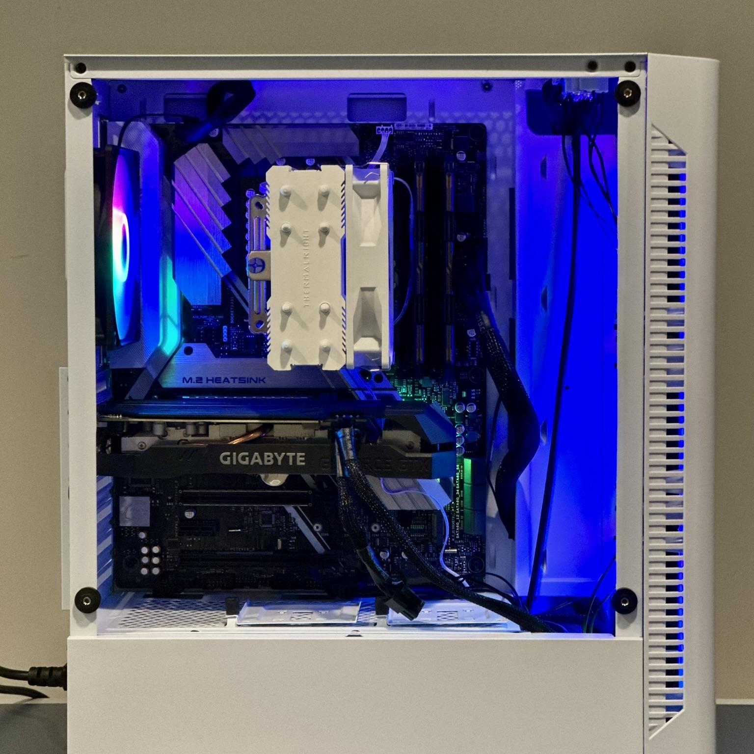 GTX 1660Ti, Ryzen 5 3600 White Gaming PC