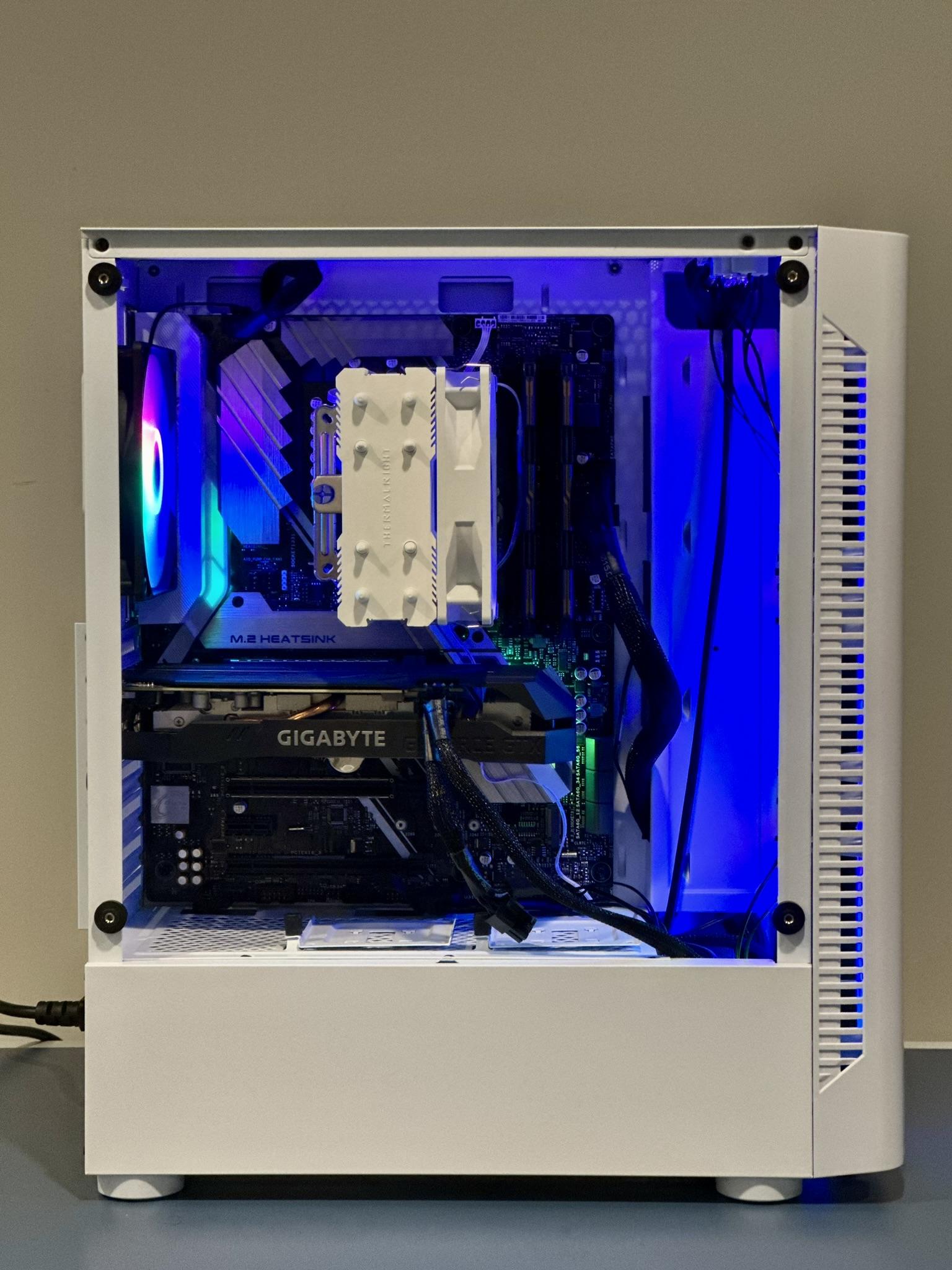 GTX 1660Ti, Ryzen 5 3600 White Gaming PC