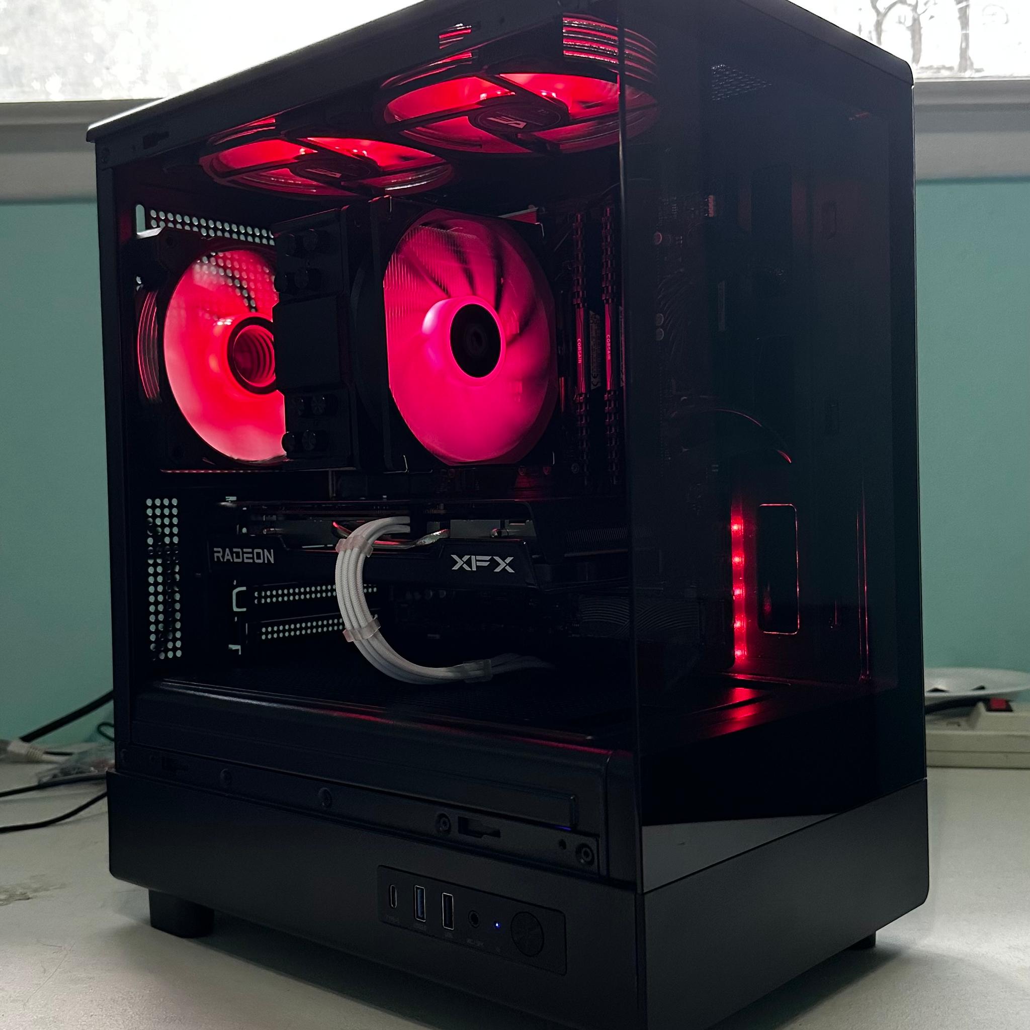 ⏾ TSUKI ⏾ - RX 6500XT | Intel i3 10105f | 500GB NVME | WIFI/BT | W11 - GAMING PC