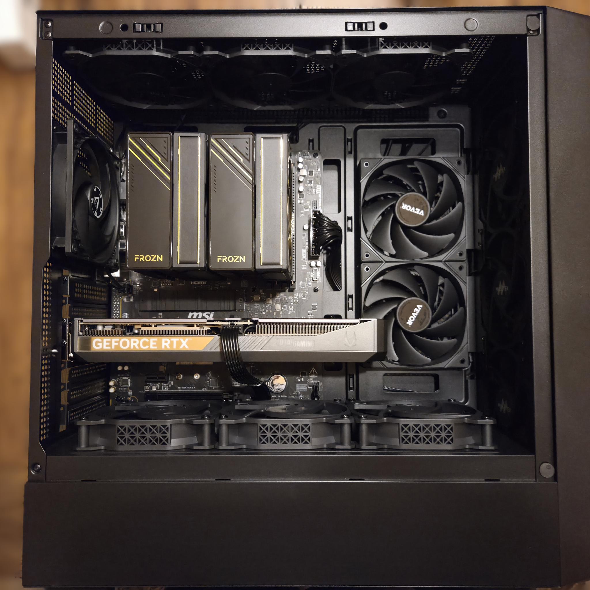 The Golden Flake! ✨ | RTX 5070 Gaming PC | Ryzen 5 9600X | 32GB DDR5 | 1TB NVMe | Windows 11 Pro