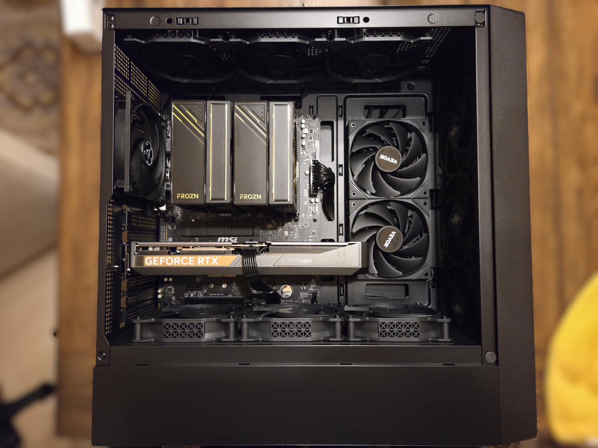 The Golden Flake! ✨ | RTX 5070 Gaming PC | Ryzen 5 9600X | 32GB DDR5 | 1TB NVMe | Windows 11 Pro