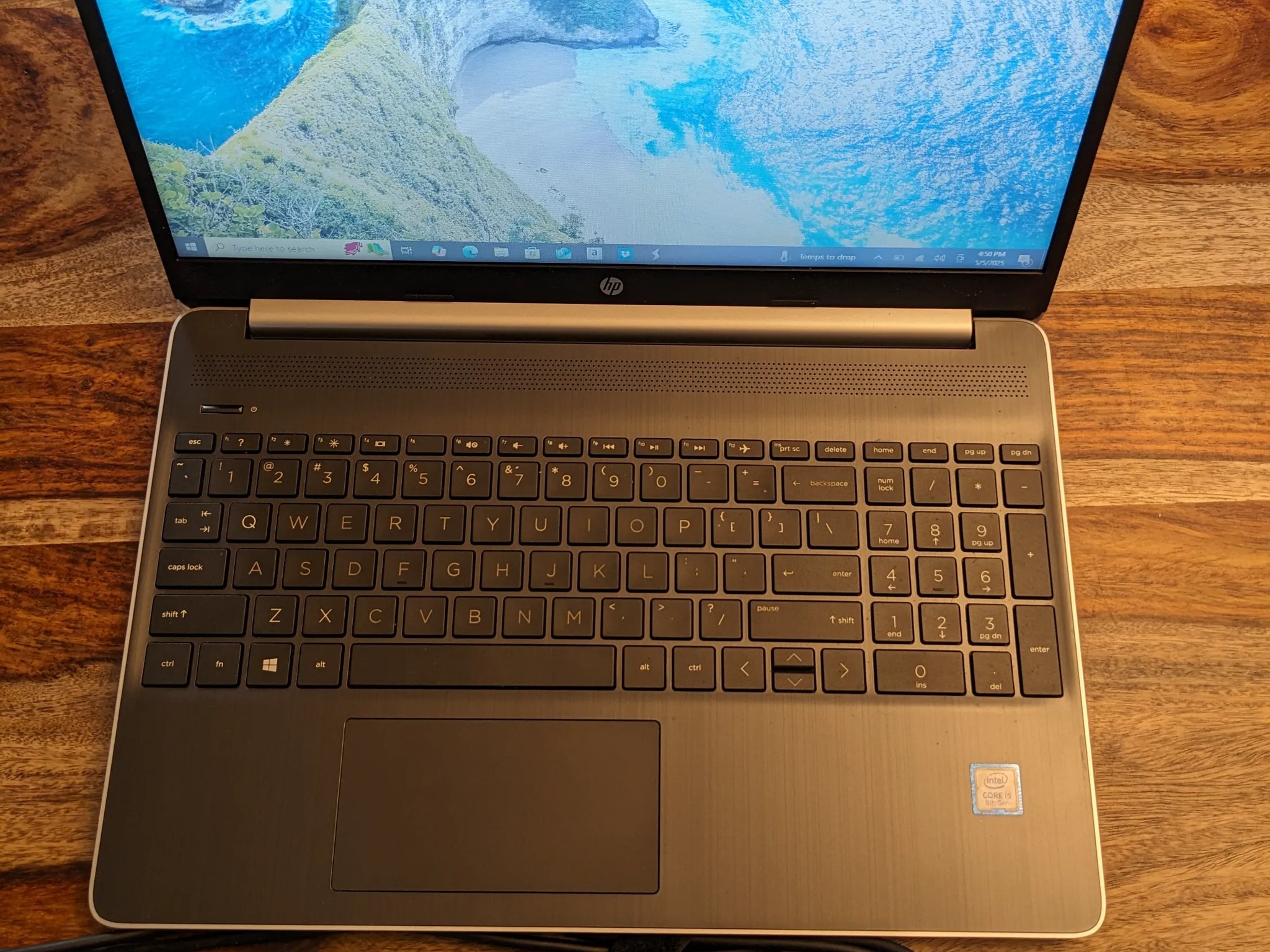 HP 15" Touch Screen i5-8265U (8 thread), 12GB RAM 256GB+Optane, Win 10, Model 15-DY0013DX -Good Cond