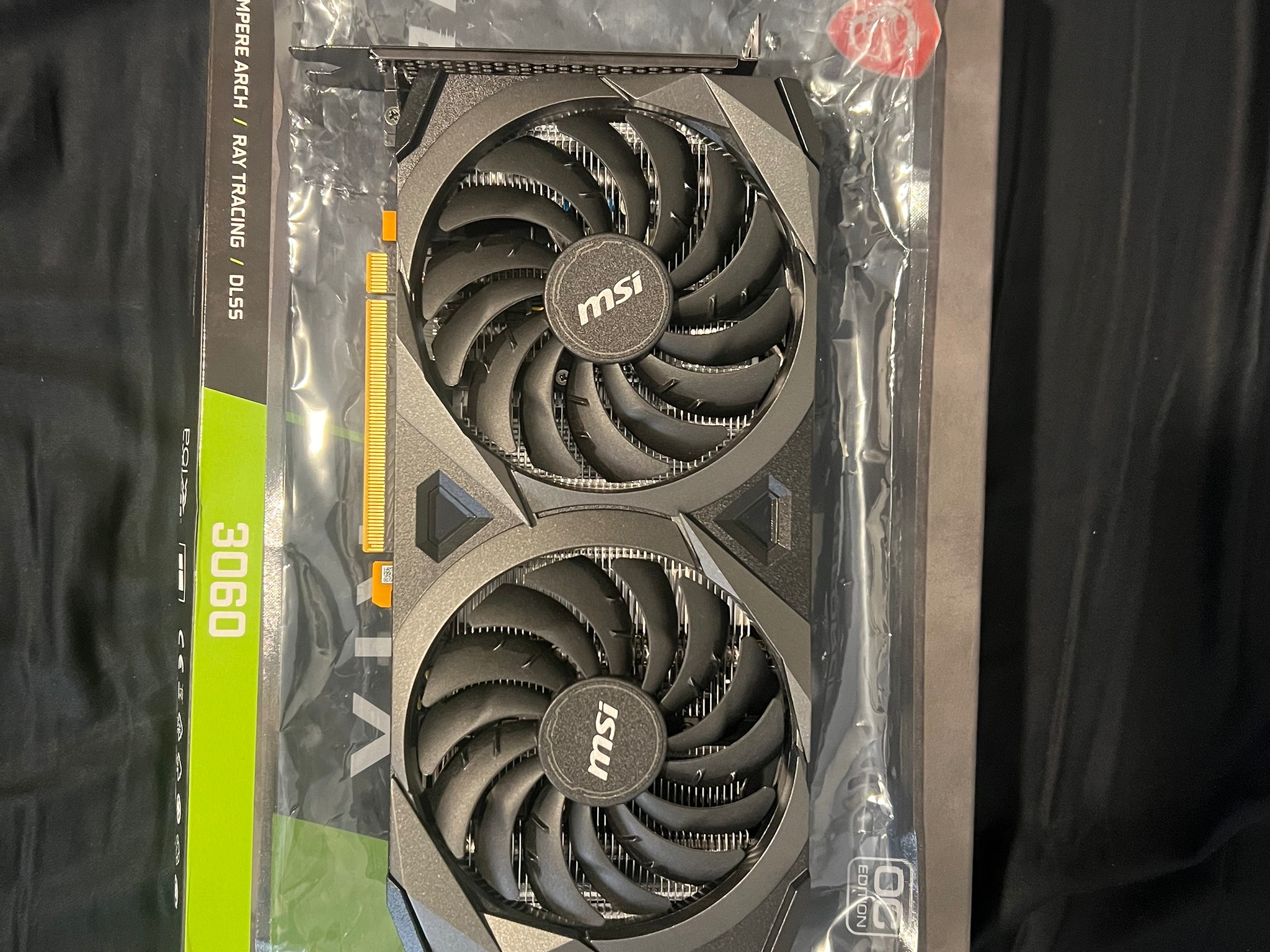 Geforce RTX 3060 Ventus 2x 12G OC- Used in excellent condition