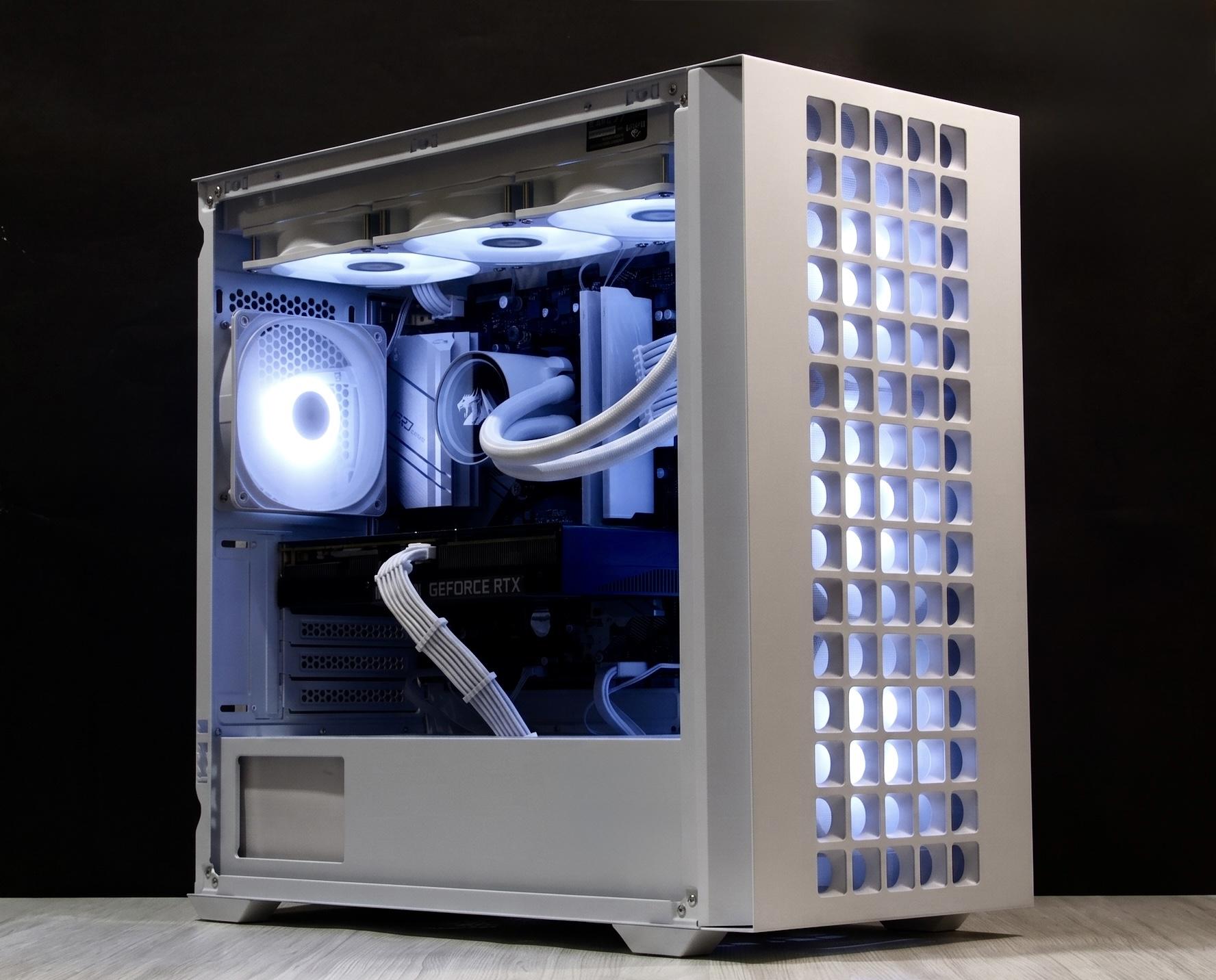 RTX 5070, Ryzen 7 5700X, 32GB DDR4, 1TB NVMe SSD, WiFi - Liquid Cooled Gaming PC