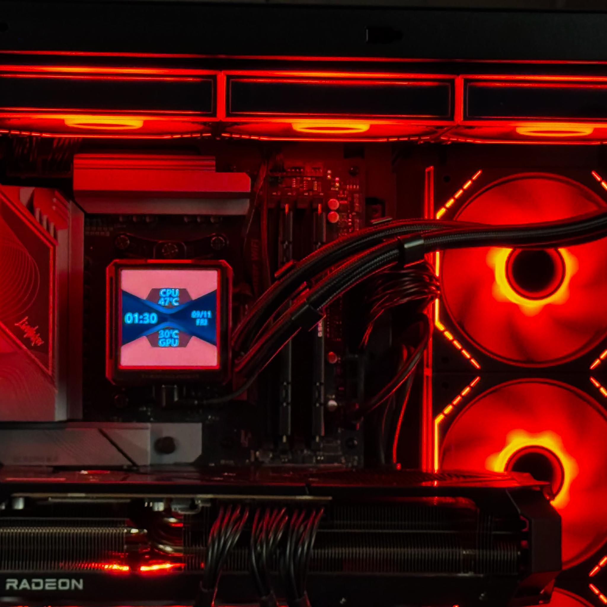 Red Devil v2 - 9800X3D, 9070XT 16GB, 2TB SSD. 32GB DDR5, Wifi