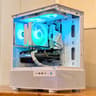 🤍 Ryzen 7 3700X + RTX 4060 | Budget 1440p Gaming PC | Compact White RGB Build
