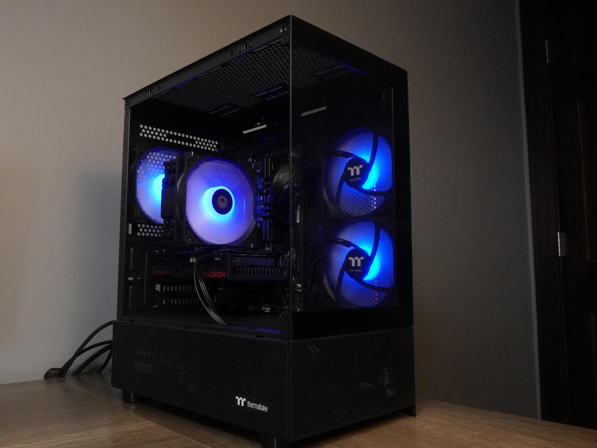 🖤STEALTH🖤 Price To Performance 💪 GAMING MACHINE 🧡RX 6600 🧡 Ryzen 5 5500 | 16GB | 1...