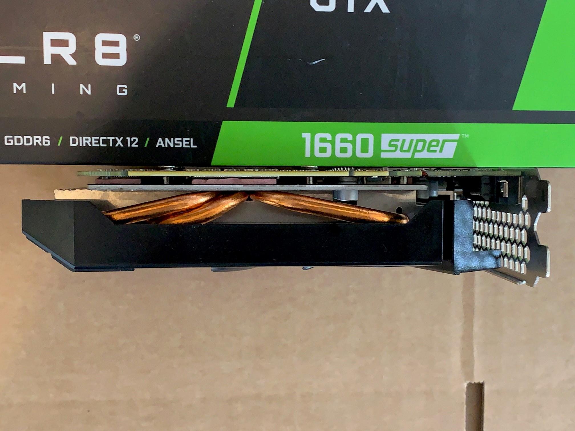 PNY GeForce GTX 1660 SUPER 6GB XLR8 Gaming Overclocked Edition, Used.
