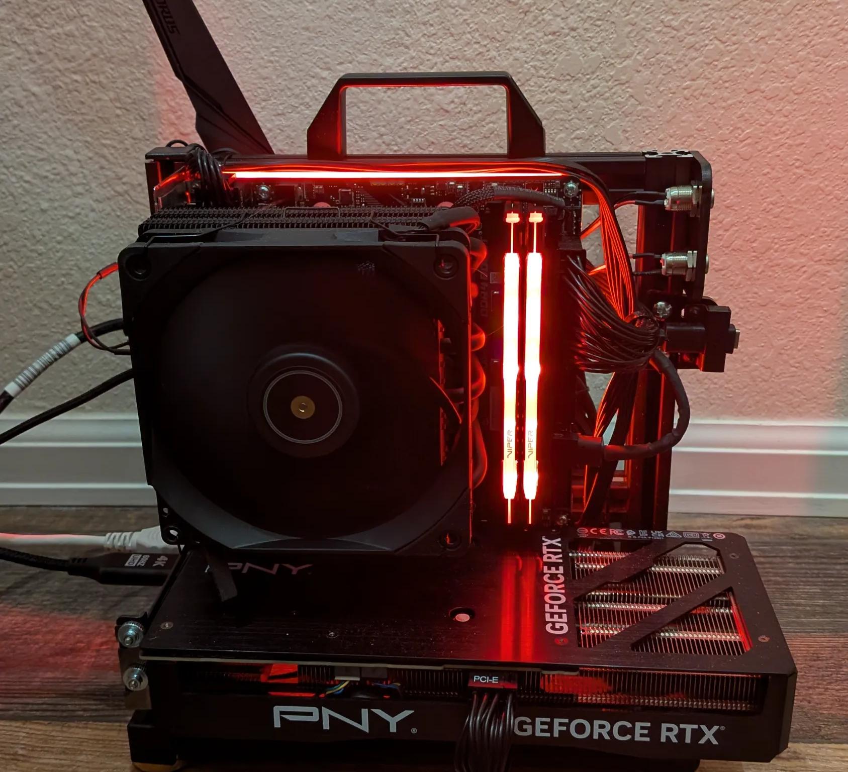 🪶Lightweight🪶 LAN PC! Ryzen 5800X3D | RTX 4070 | 32GB Ram | 1TB SSD