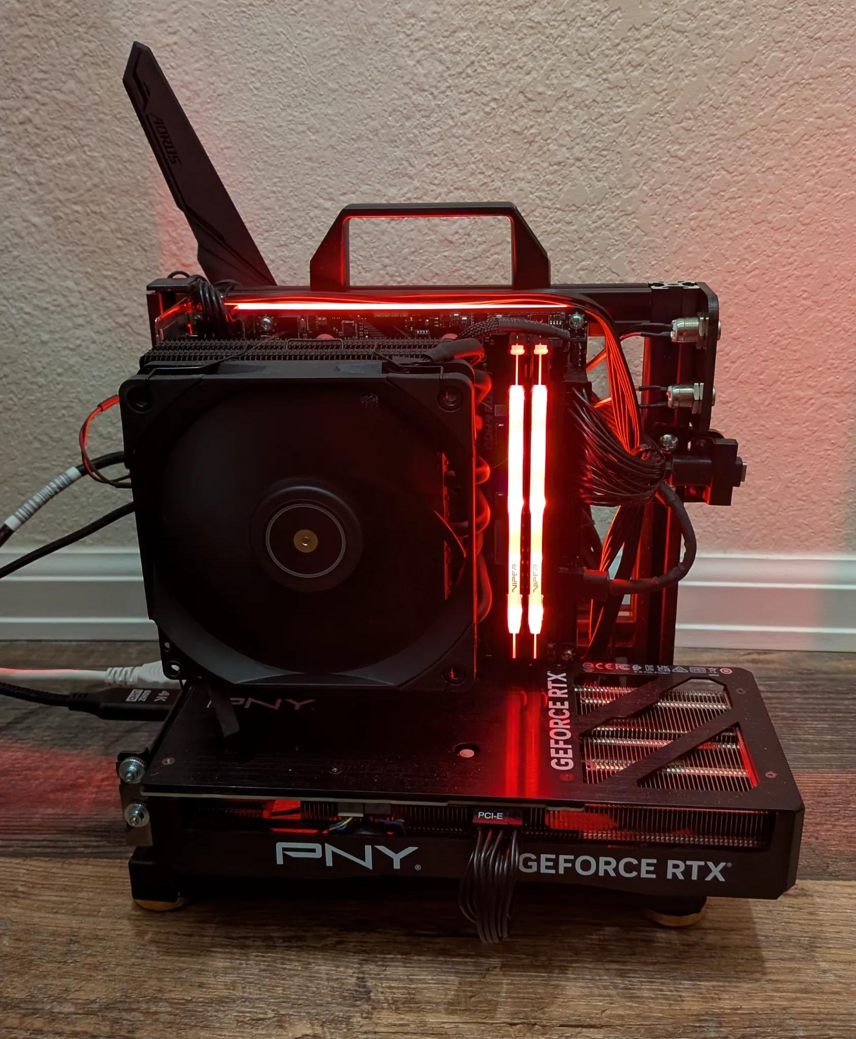 🪶Lightweight🪶 LAN PC! Ryzen 5800X3D | RTX 4070 | 32GB Ram | 1TB SSD