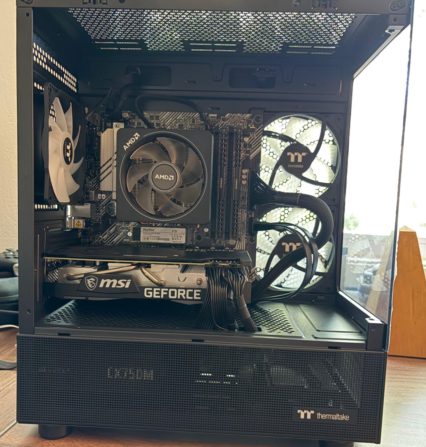 Gaming PC: 3800x, 32GB RAM, 2TB SSD, RTX 3070