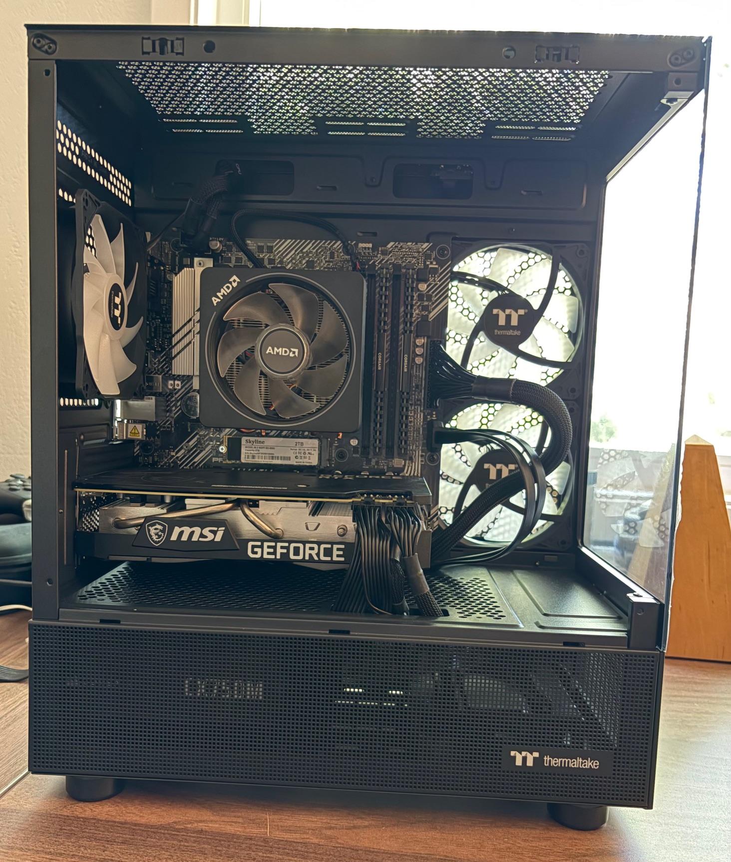 Gaming PC: 3800x, 32GB RAM, 2TB SSD, RTX 3070
