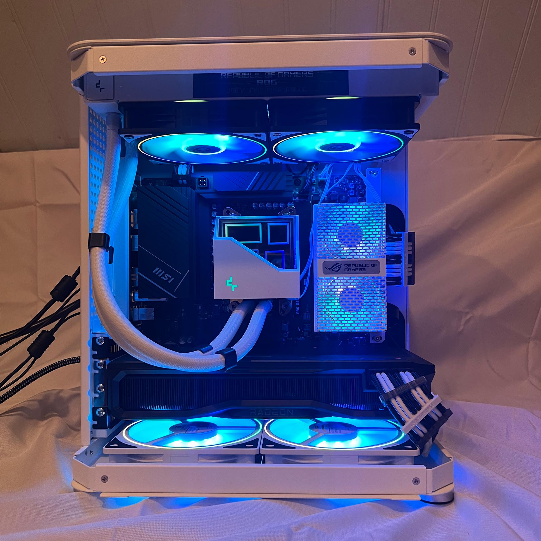 “Infinitum” 7900x, 7900xt, 64gb ddr5, 5tb, Wifi6E, 1300 watt PSU