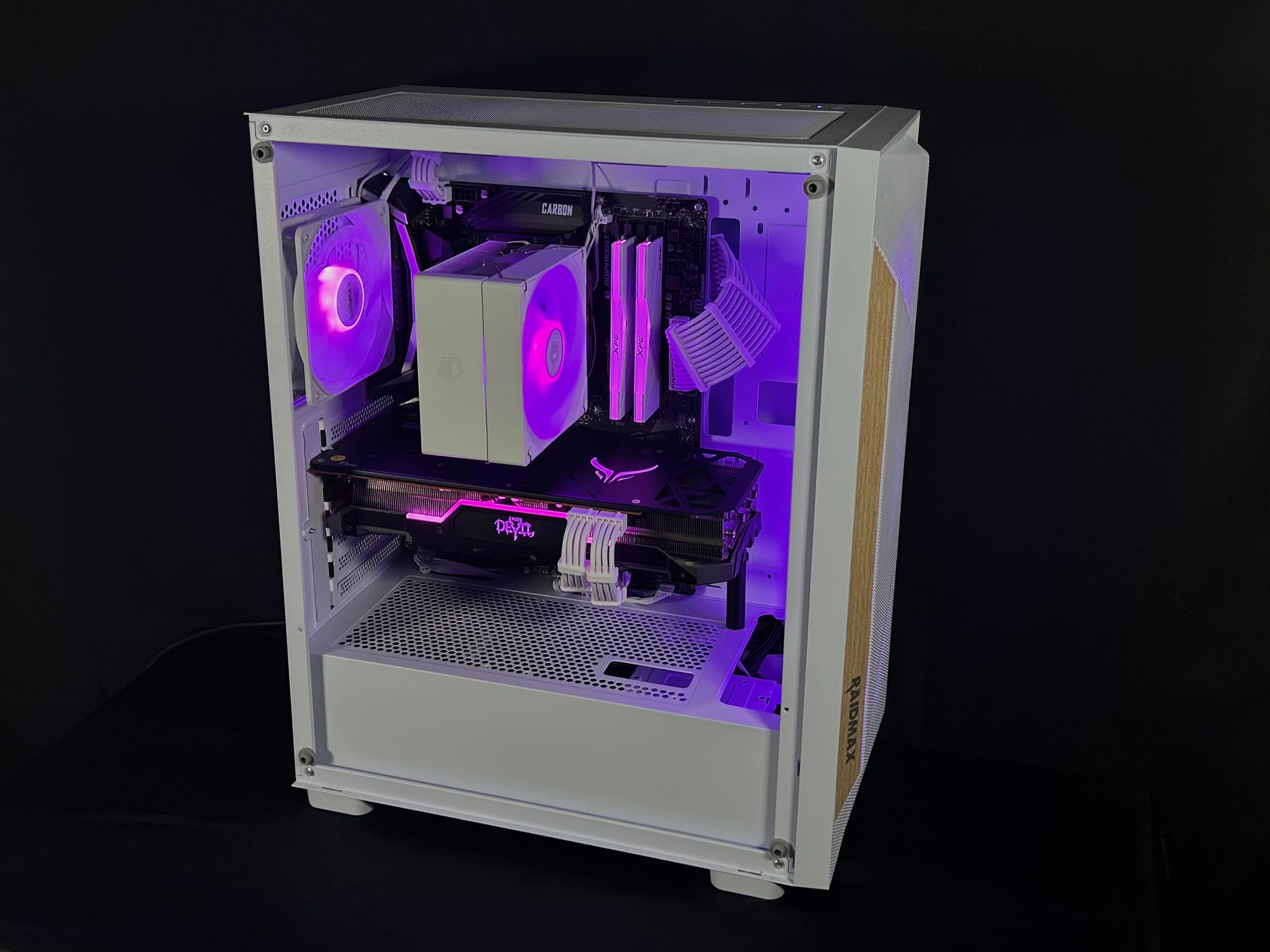 Frostwood❄️🌲 l Ryzen 5 5500 | RX 5700XT | 16GB DDR4 | White 1080p Gaming PC
