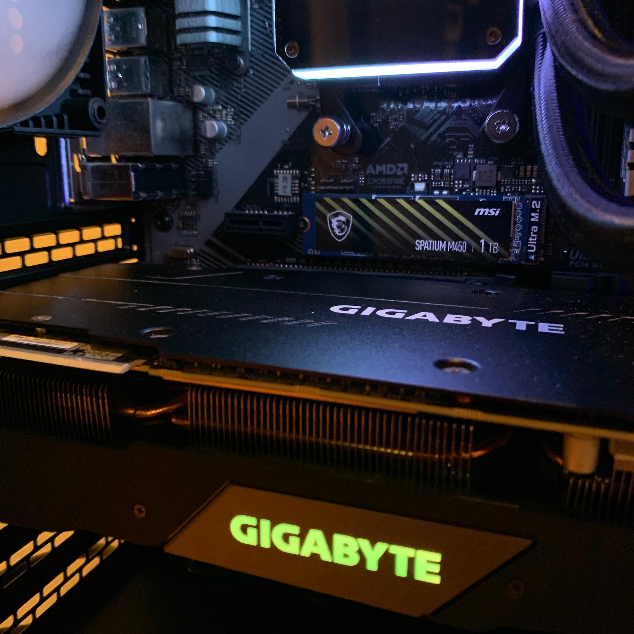 5600X RTX 2070 SUPER WATERCOOLED 4K GAMING/STREAMING/EDITING PC 1000GB STORAGE 32GB RAM WINDOWS 10