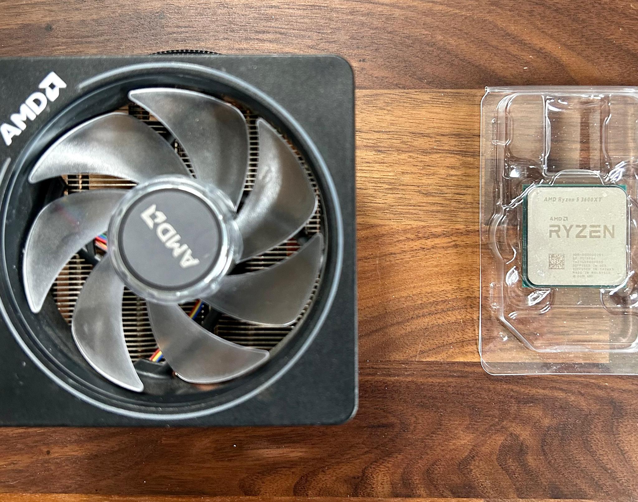 AMD Ryzen 5 3600XT Processor (3.8 GHz, 6 Cores, Socket AM4)