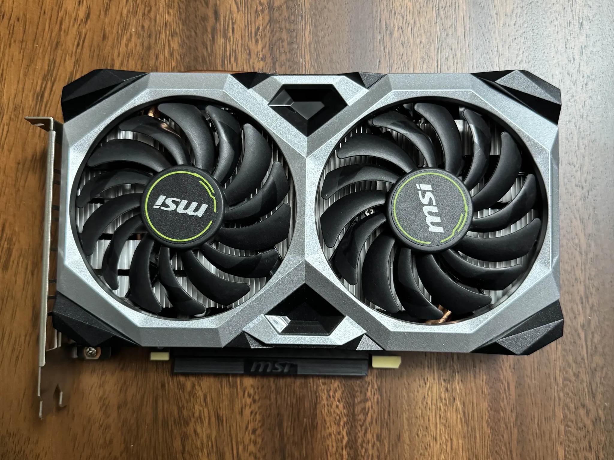 MSI VENTUS OC GeForce RTX 2060 6 GB Video Card