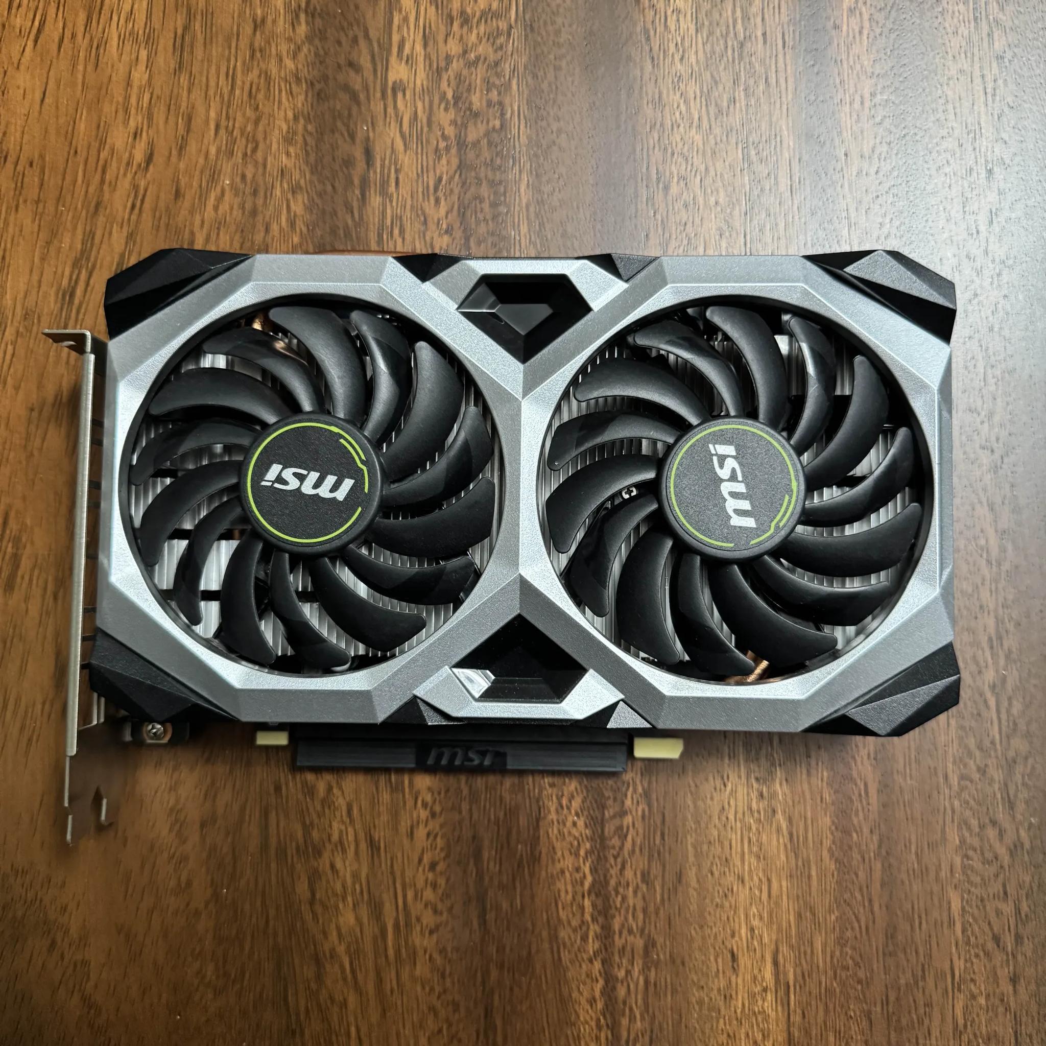 MSI VENTUS OC GeForce RTX 2060 6 GB Video Card