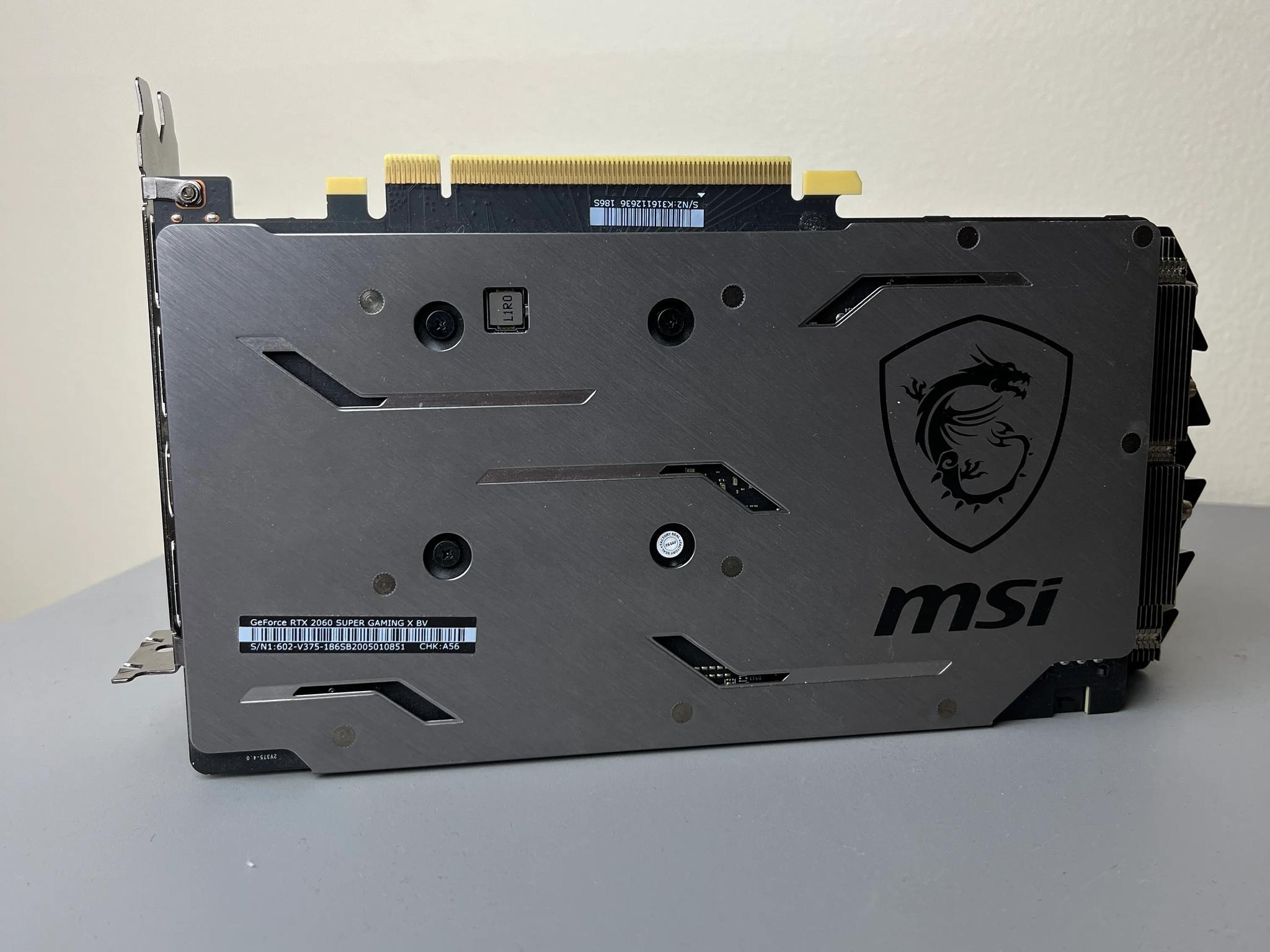 MSI GeForce RTX 2060 SUPER™ 8GB GAMING X 