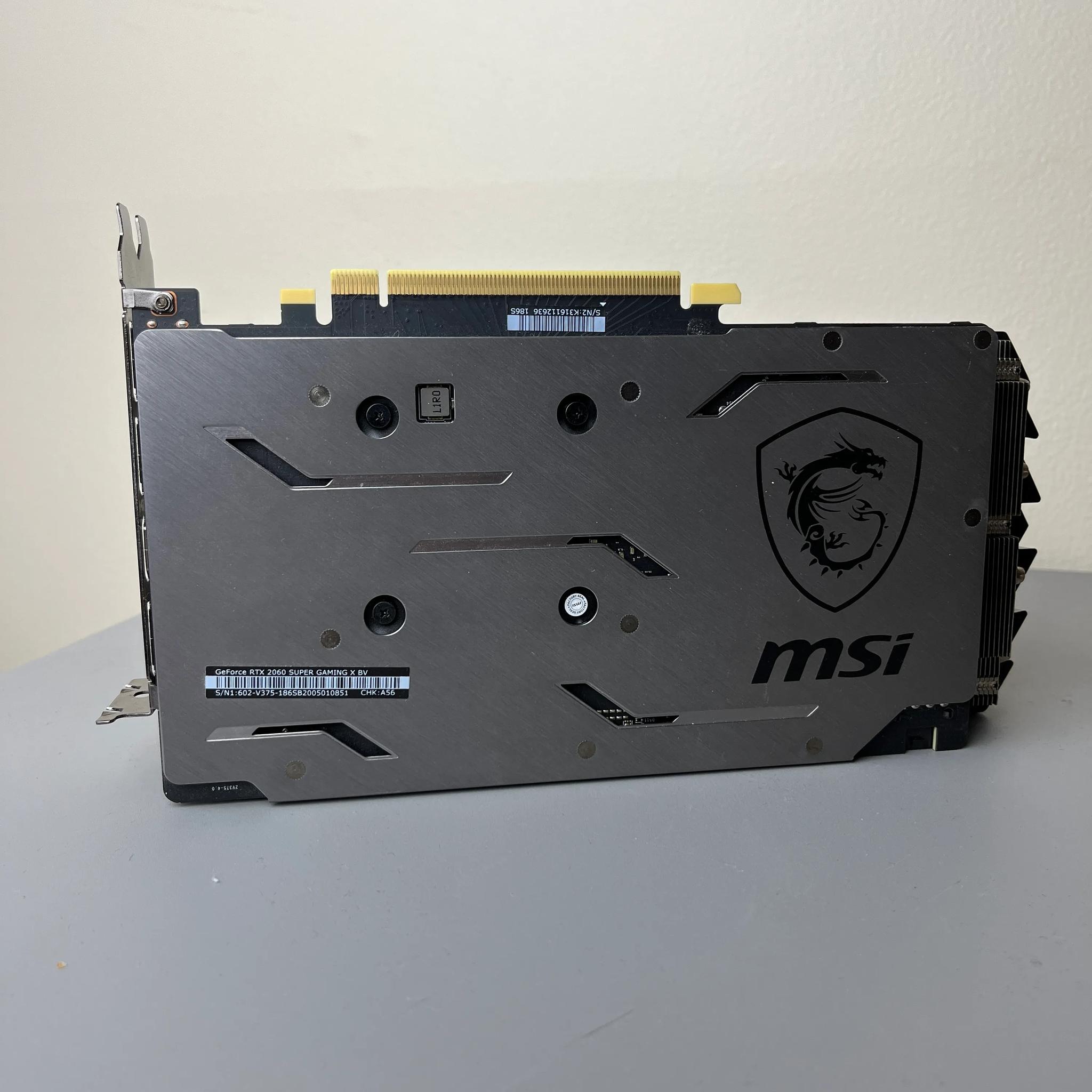 MSI GeForce RTX 2060 SUPER™ 8GB GAMING X 