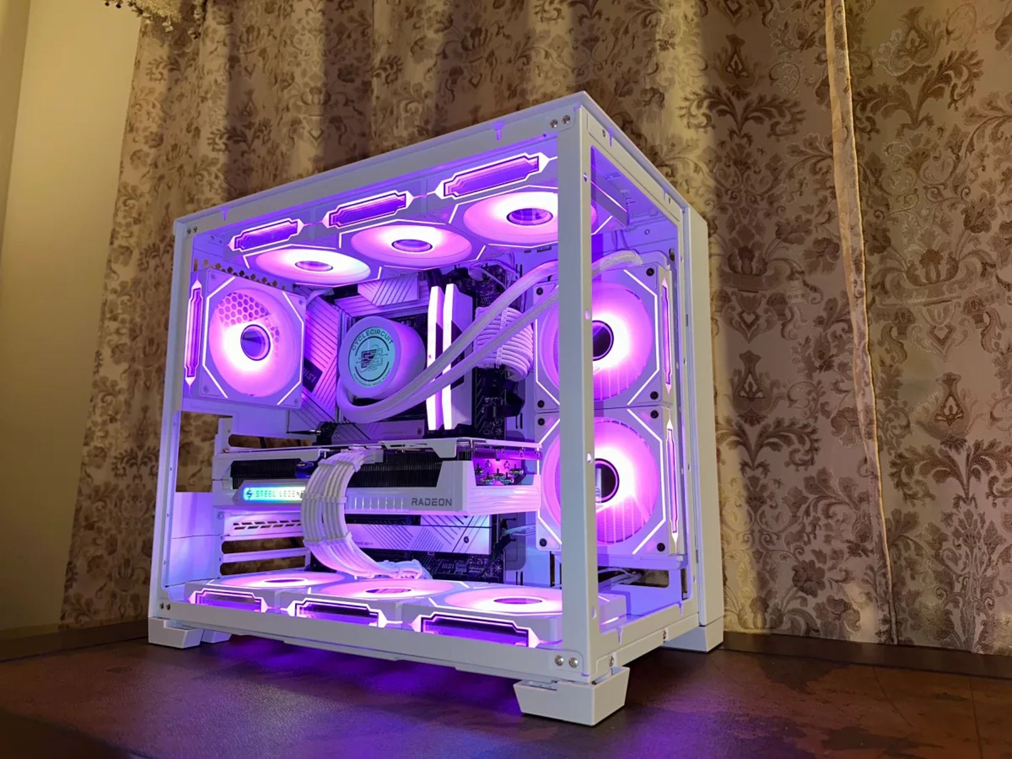 ❄️Whiteout 4K PC– Radeon 9070XT |i7-13700K | Z790 | 32GB DDR5 | 2TB Gen4