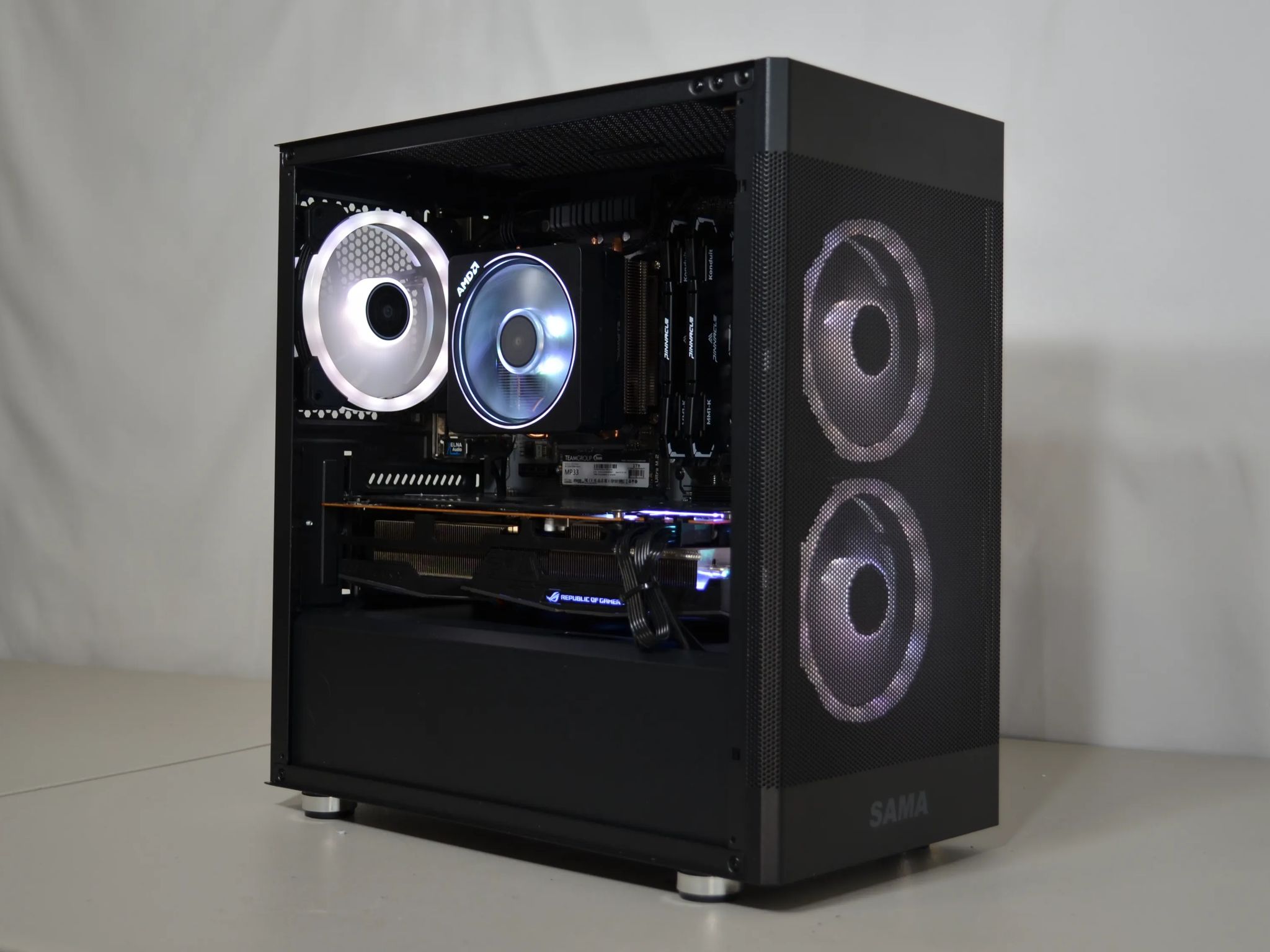 🌑Dark Knight - V2⚔️ | RX 5700 XT | Ryzen 5 3600 | 1tb Storage| 16gb Ram