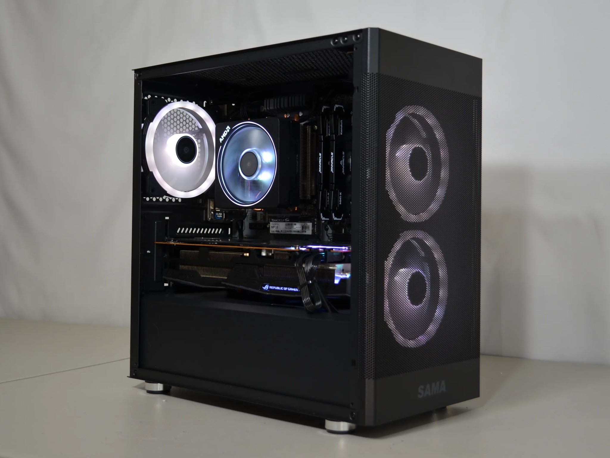 🌑Dark Knight - V2⚔️ | RX 5700 XT | Ryzen 5 3600 | 1tb Storage| 16gb Ram