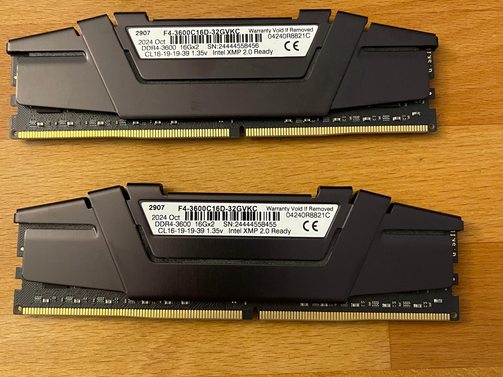 GSkill RipJaws DDR4 32GB CL16
