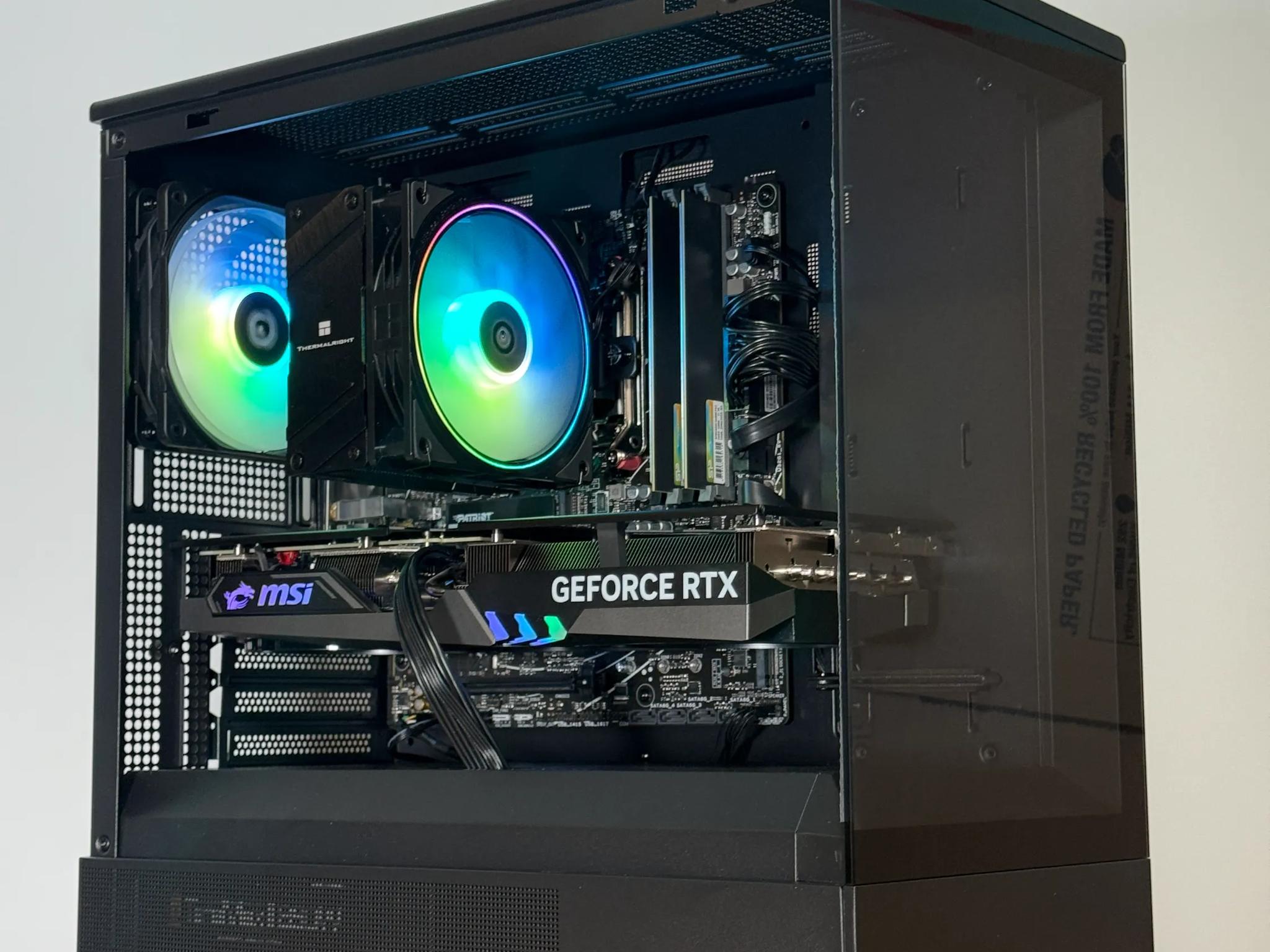 RTX 4070 Ryzen 5 7600x Gaming PC