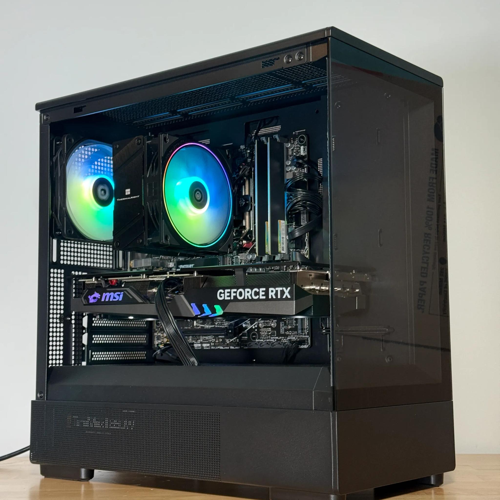 RTX 4070 Ryzen 5 7600x Gaming PC