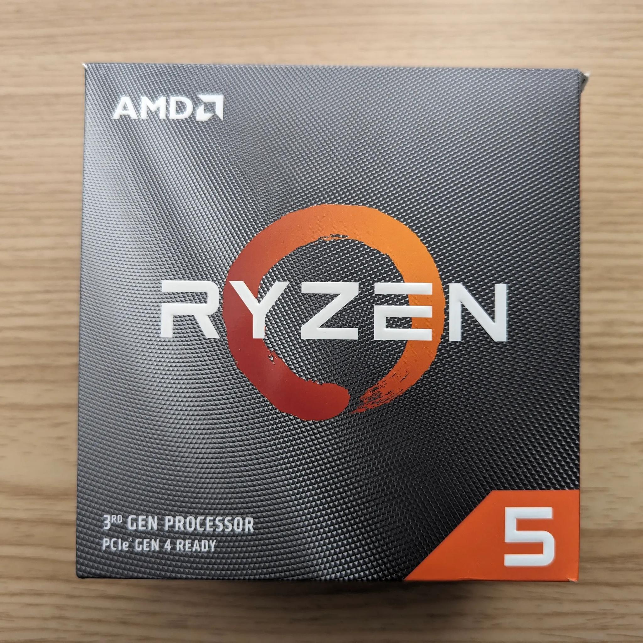 AMD Ryzen 5 3600 Processor (3.6GHz, 6 Cores, Socket AM4)