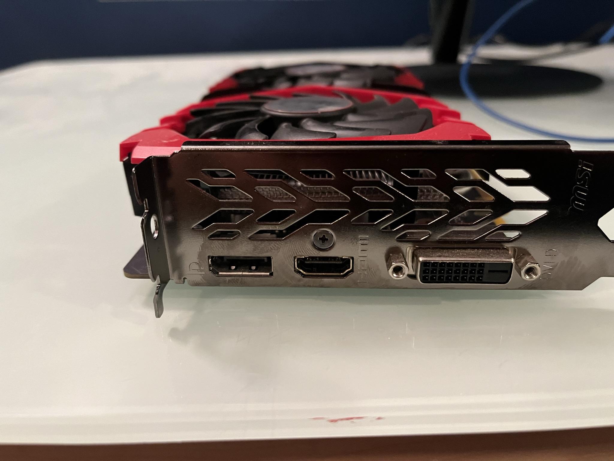 Msi GeForce 1050ti 4gb