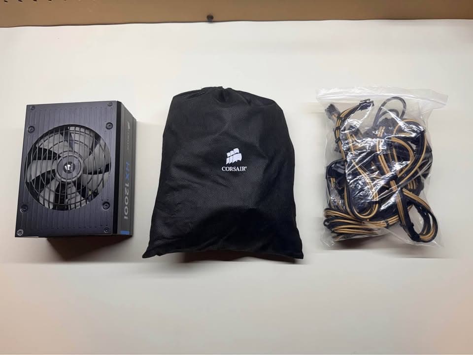 Corsair HX1200i 1200W Platinum Modular PSU with Two CableMod Sets