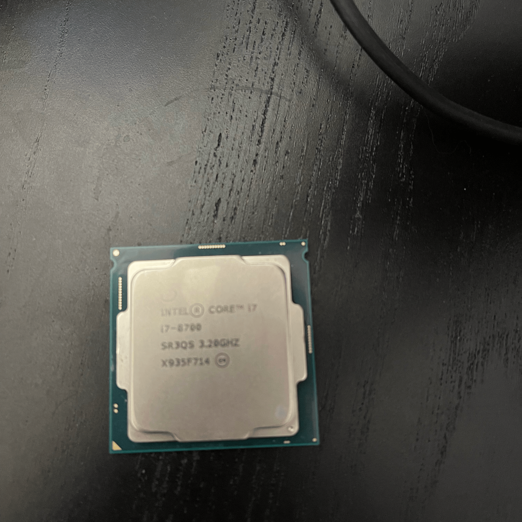 Intel i7-8700 CPU!