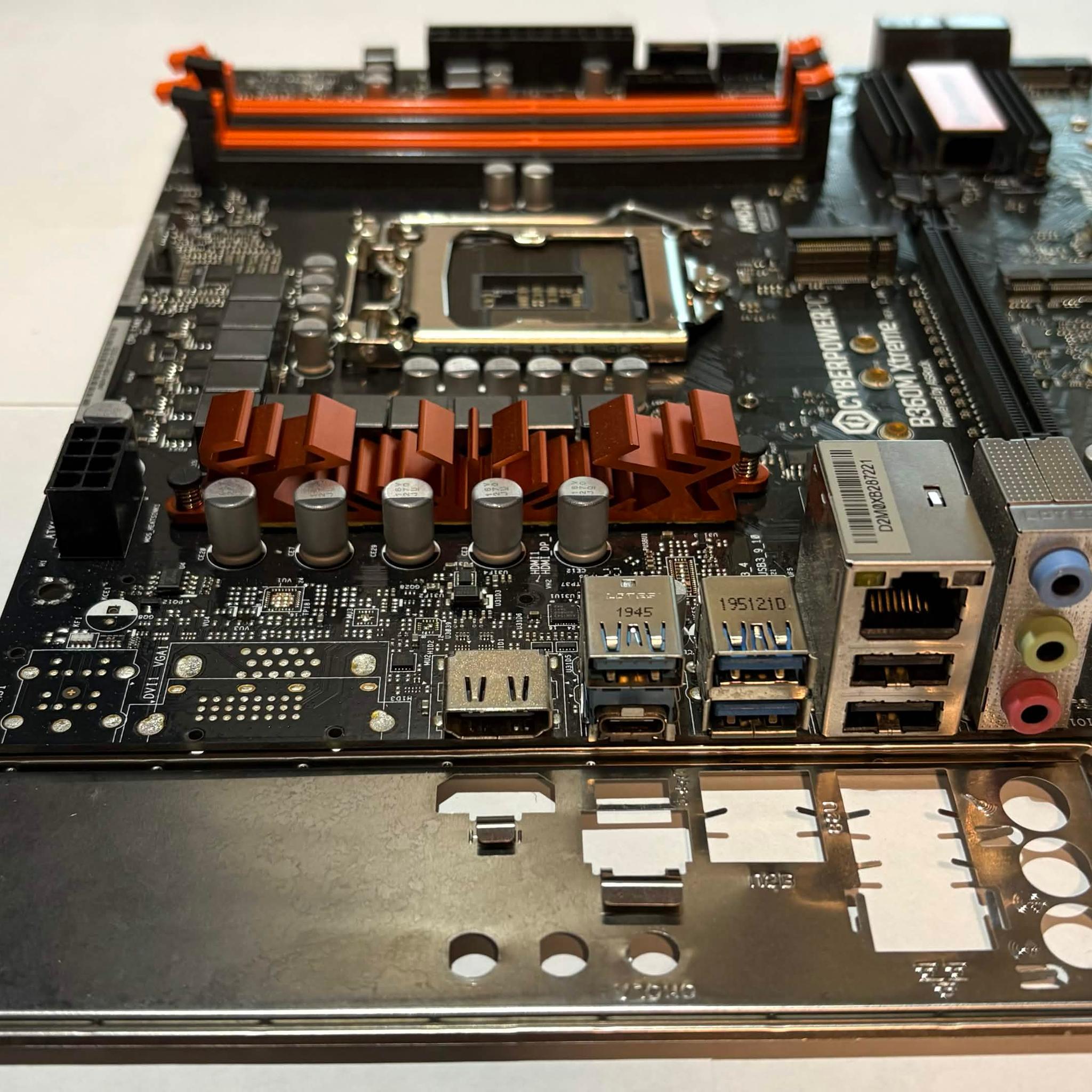 CyberPowerPC B360M Xtreme LGA1151 Micro ATX Motherboard Tested Working (NM)